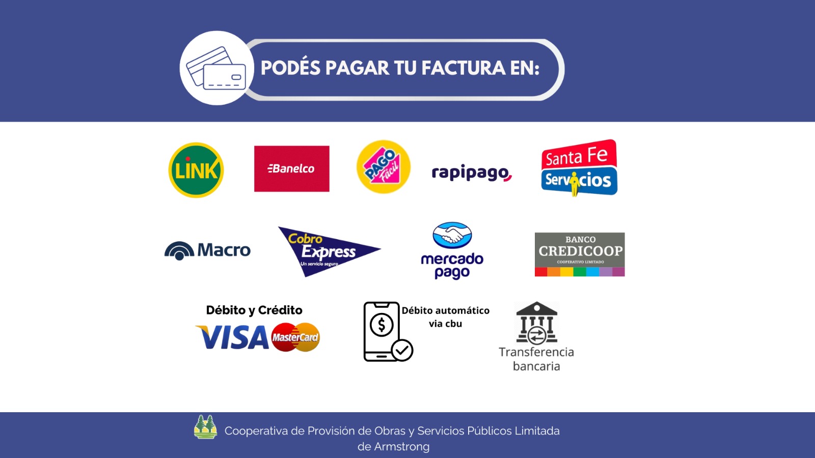 Nuestros medios de pago
